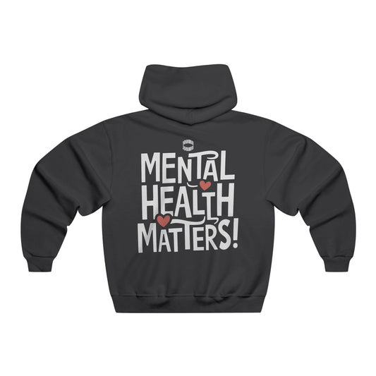 Mental health Men's Hooded Sweatshirt - you are enough Design