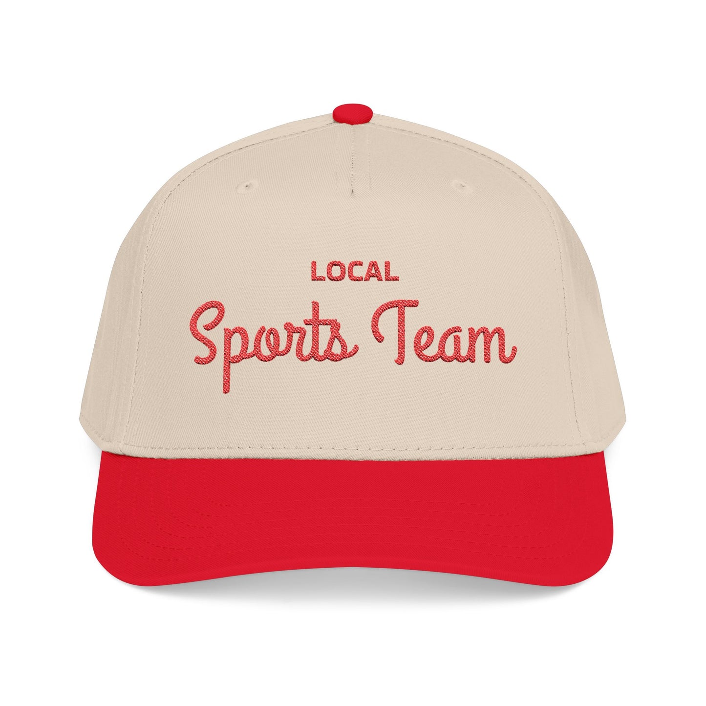Red of Mid Profile Baseball Cap