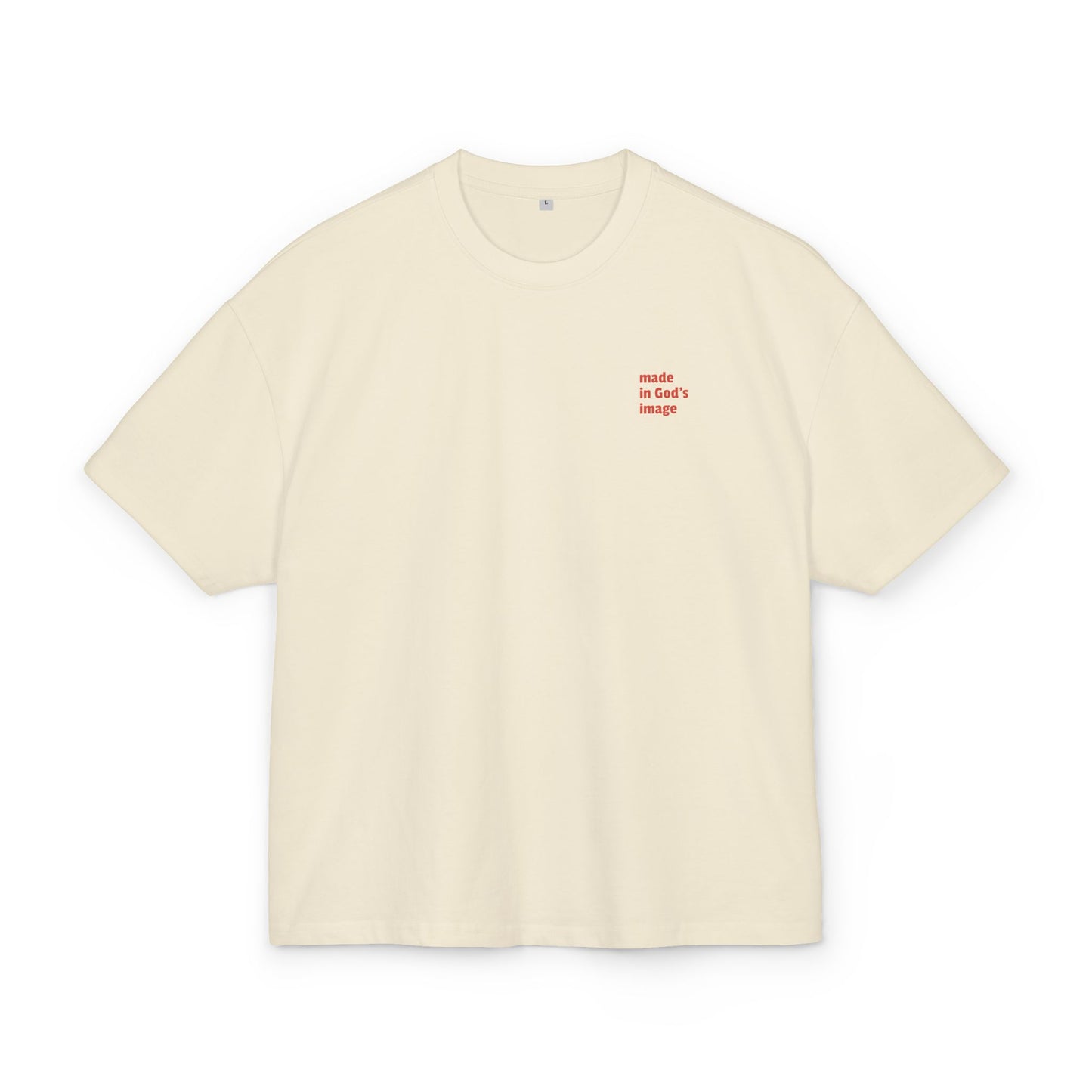 Heaven Made Tee — Angel Graphic Cotton Box T‑Shirt