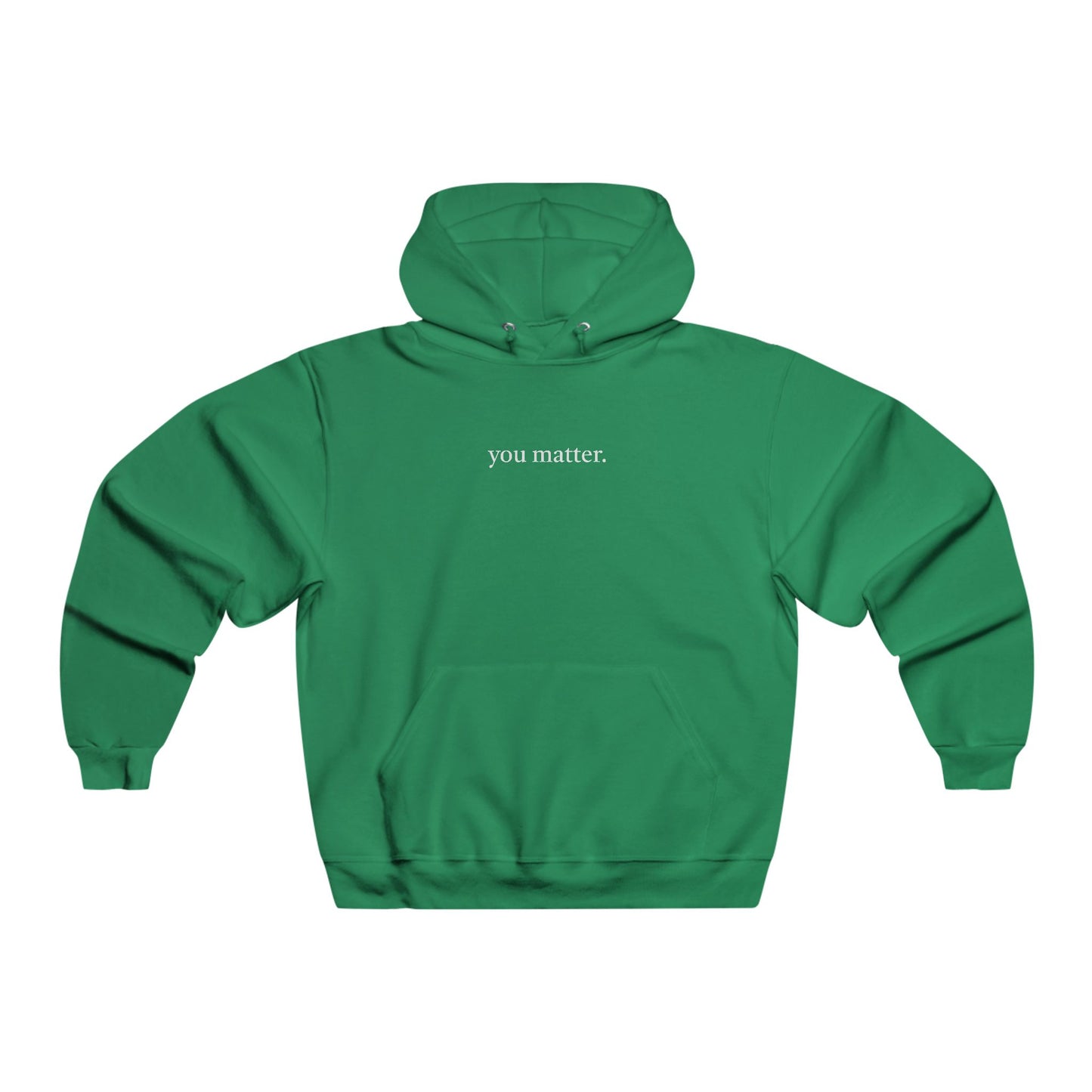 Mental health Men's Hooded Sweatshirt - you are enough Design
