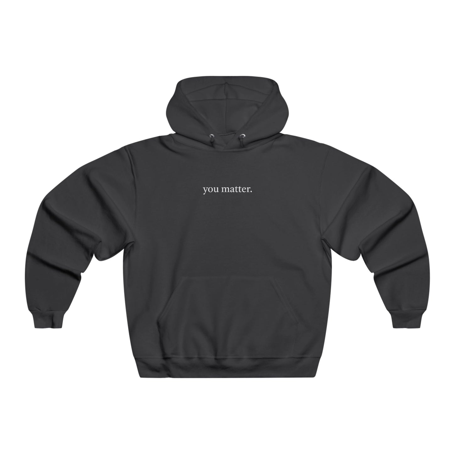 Mental health Men's Hooded Sweatshirt - you are enough Design