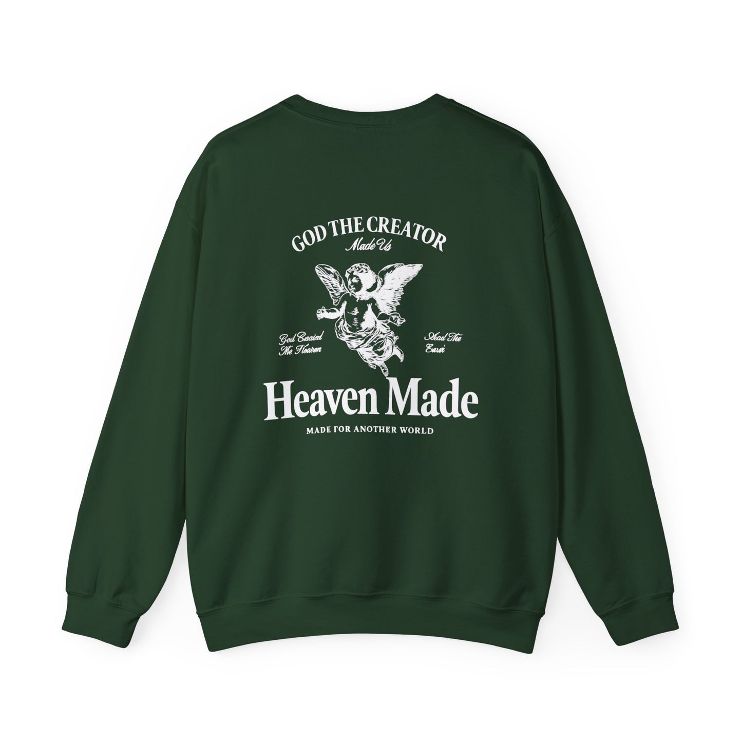 Heaven Made Crewneck Sweatshirt — 'God the Creator'