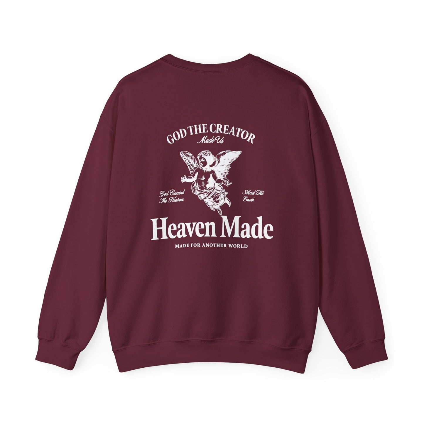 Heaven Made Crewneck Sweatshirt — 'God the Creator'