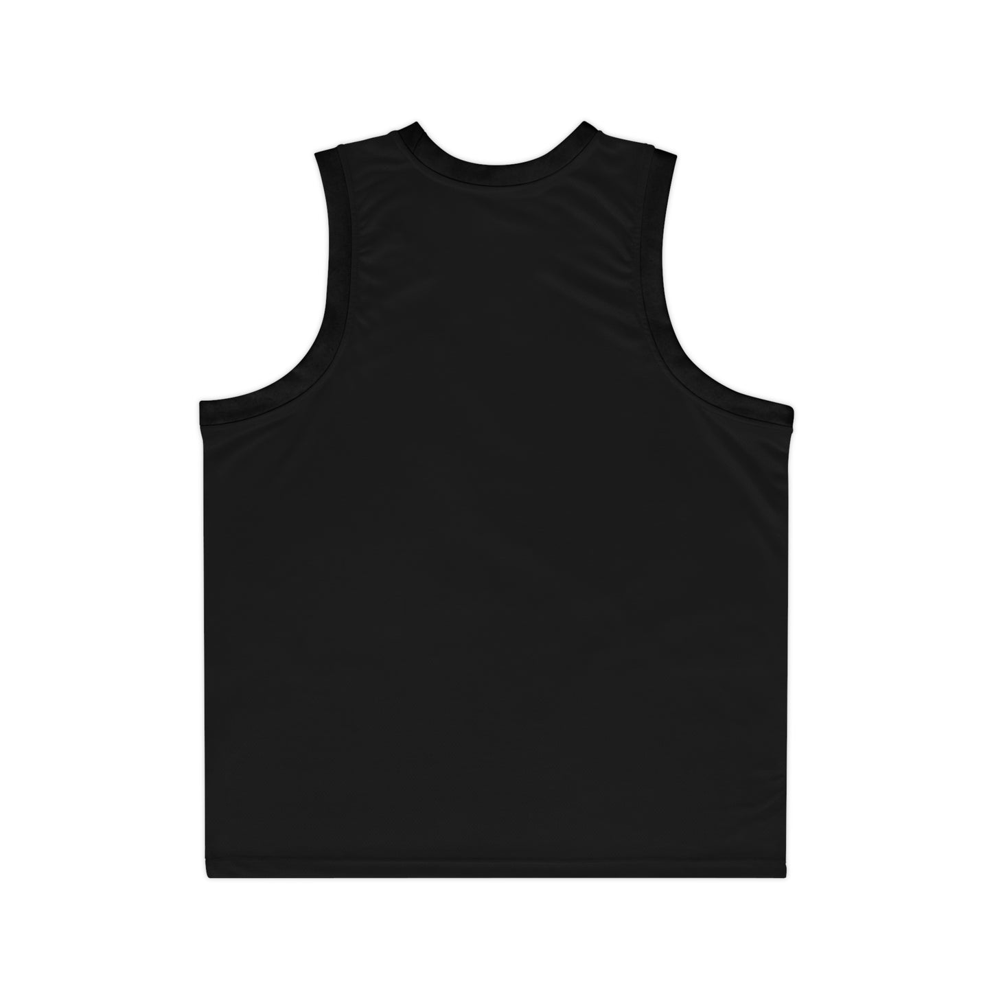 Basketball Jersey — Minimal Black AOP Tank